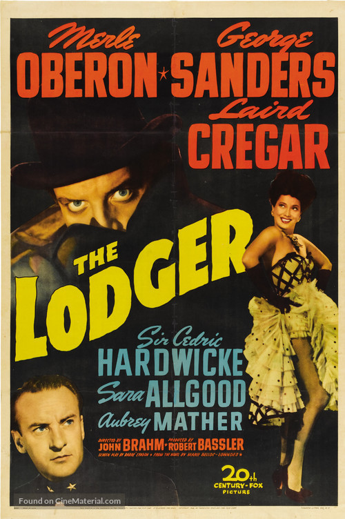 The Lodger - Theatrical movie poster