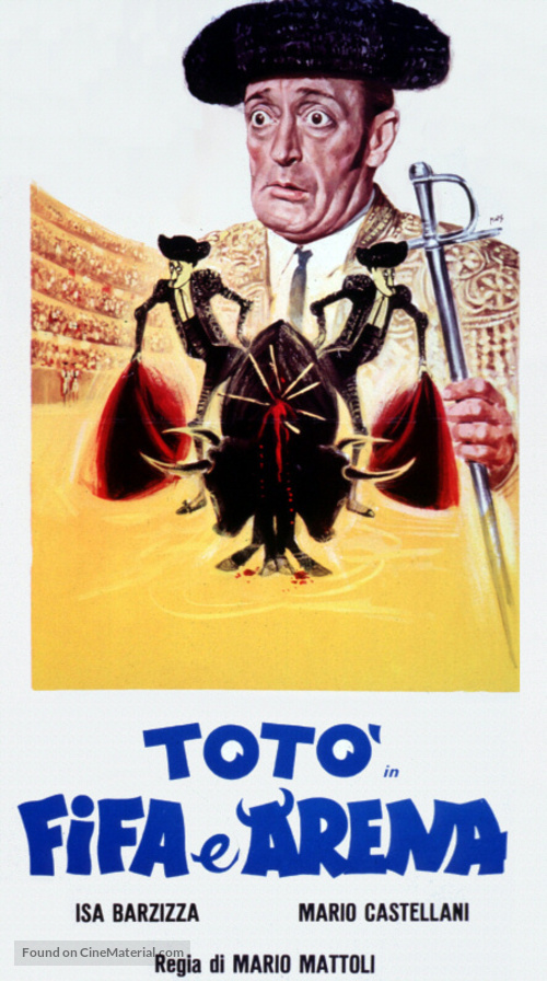 Fifa e arena - Italian Theatrical movie poster