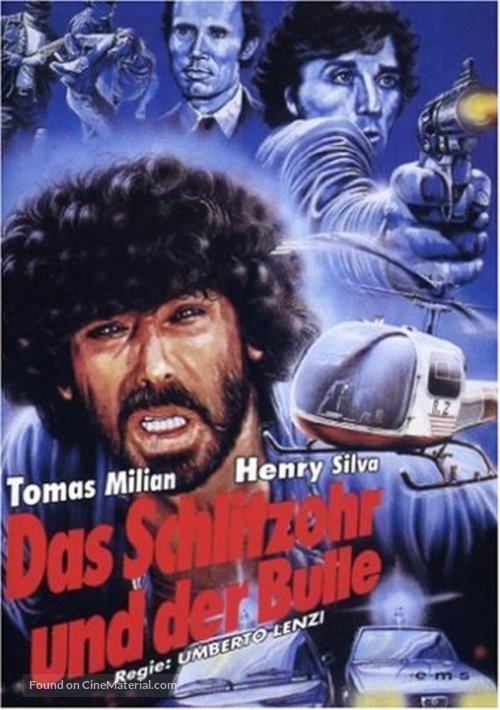 Il trucido e lo sbirro - German Movie Cover