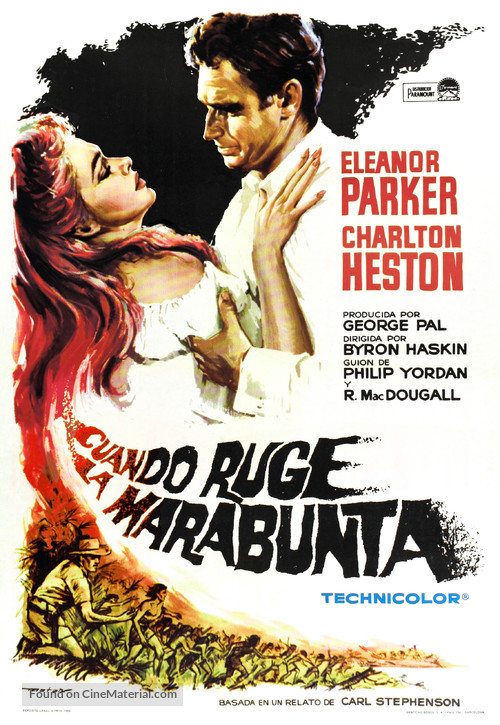 The Naked Jungle - Spanish Movie Poster