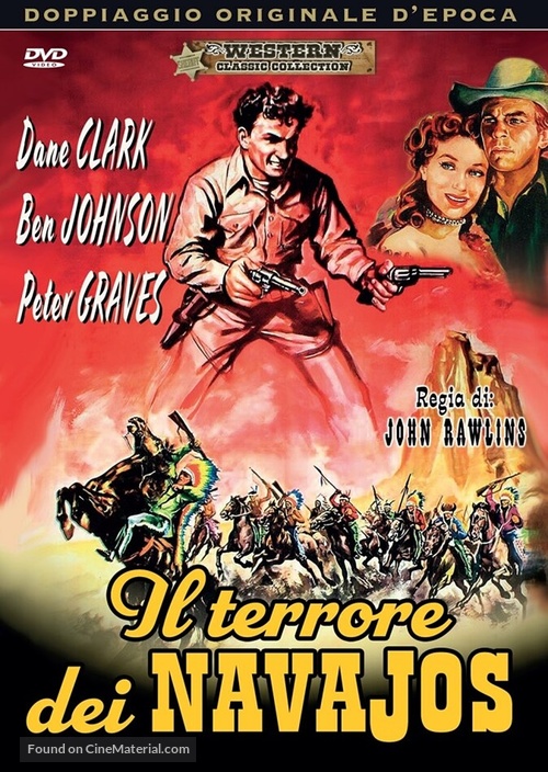 Fort Defiance - Italian DVD movie cover