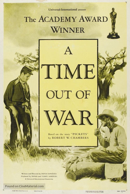 A Time Out of War - Re-release movie poster