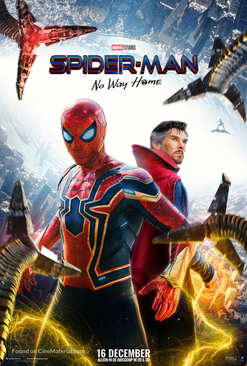 Spider-Man: No Way Home - Dutch Movie Poster