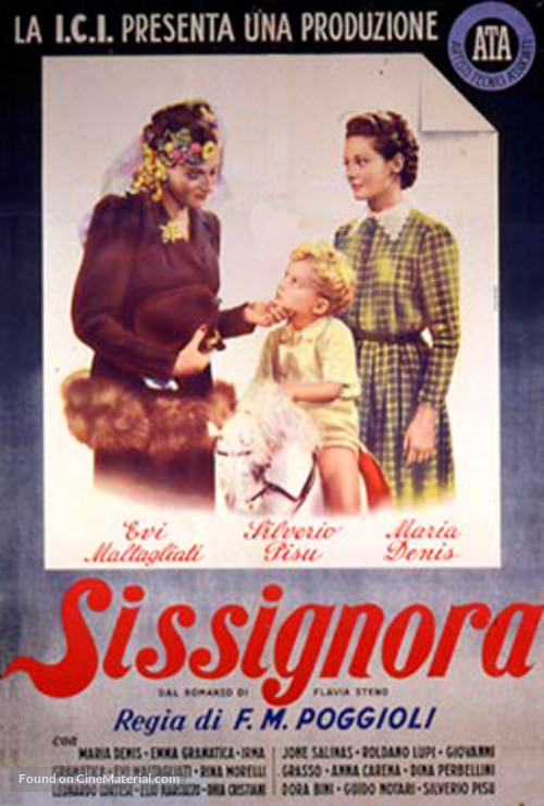 Sissignora - Italian Movie Poster