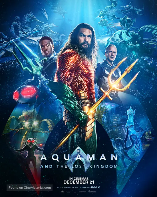 Aquaman and the Lost Kingdom - British Movie Poster