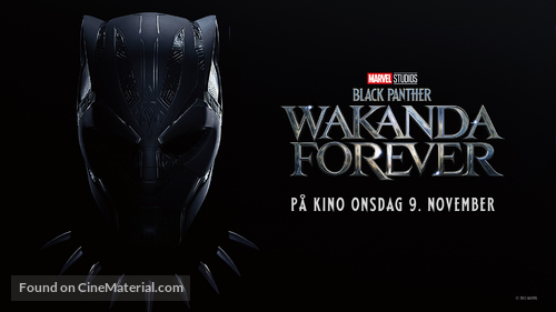 Black Panther: Wakanda Forever - Norwegian Movie Poster