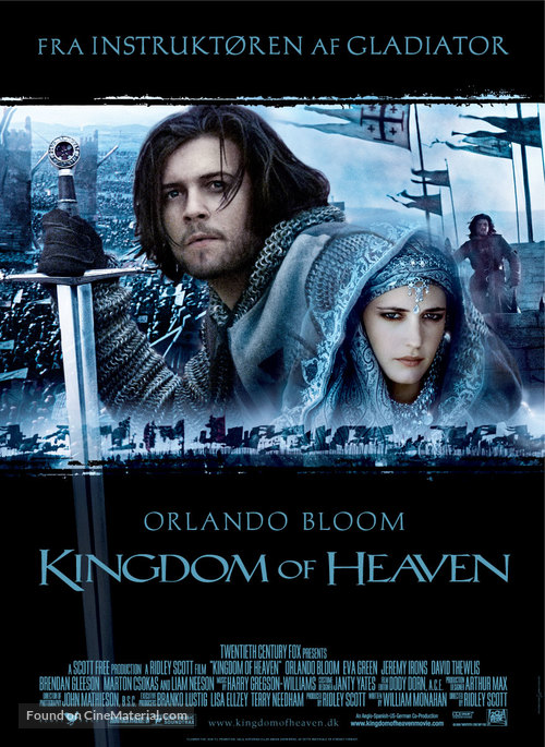 Kingdom of Heaven - Danish poster
