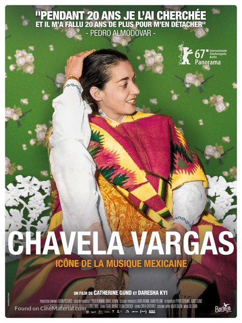 Chavela - French Movie Poster