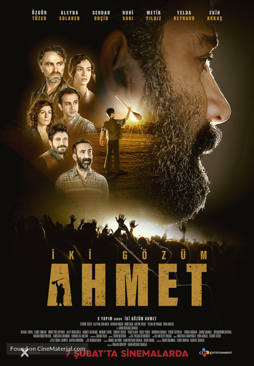 Ahmet Iki G&ouml;z&uuml;m - Turkish Movie Poster