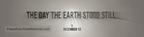 The Day the Earth Stood Still - Logo