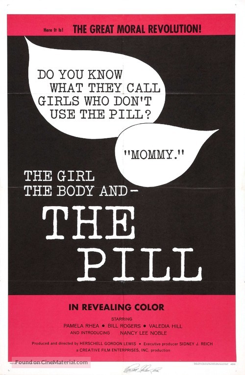 The Girl, the Body, and the Pill - Movie Poster