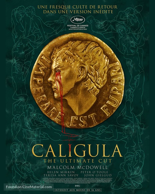 Caligula: The Ultimate Cut - French Movie Poster