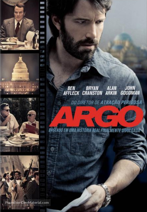 Argo - Brazilian DVD movie cover