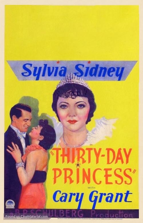 Thirty Day Princess - Movie Poster