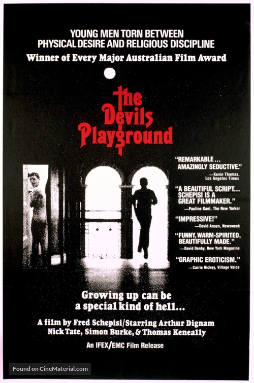 The Devil&#039;s Playground - Australian Movie Poster