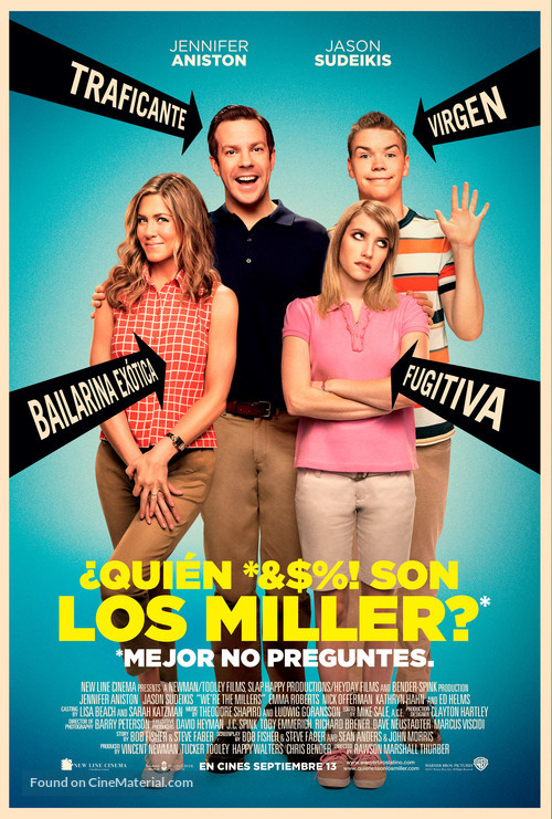 We&#039;re the Millers - Mexican Movie Poster