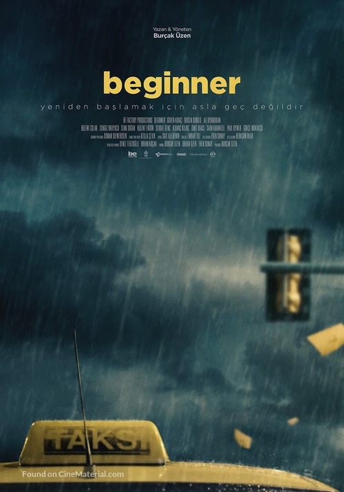 Beginner - Turkish Movie Poster