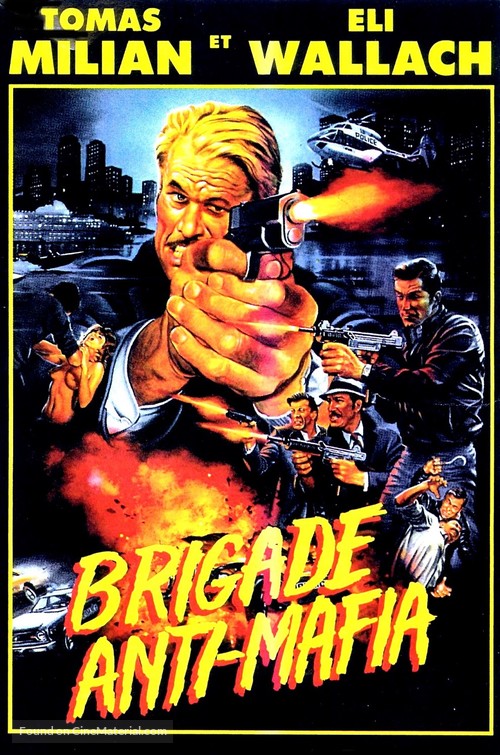 Squadra antimafia - French VHS movie cover
