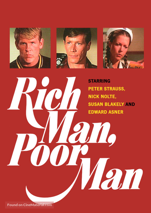 &quot;Rich Man, Poor Man&quot; - DVD movie cover