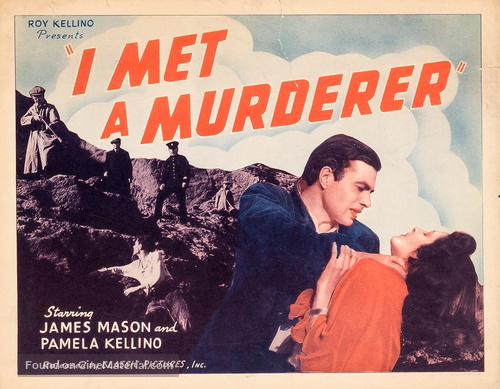 I Met a Murderer - Movie Poster