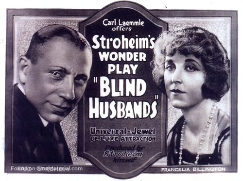 Blind Husbands - poster