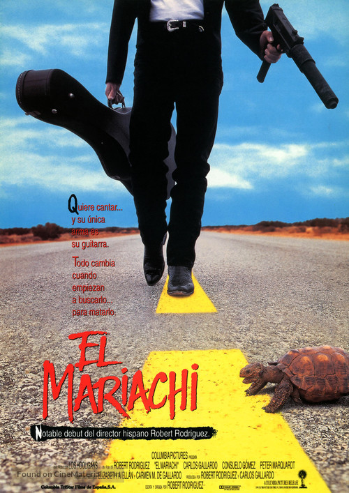 El mariachi - Spanish Movie Poster