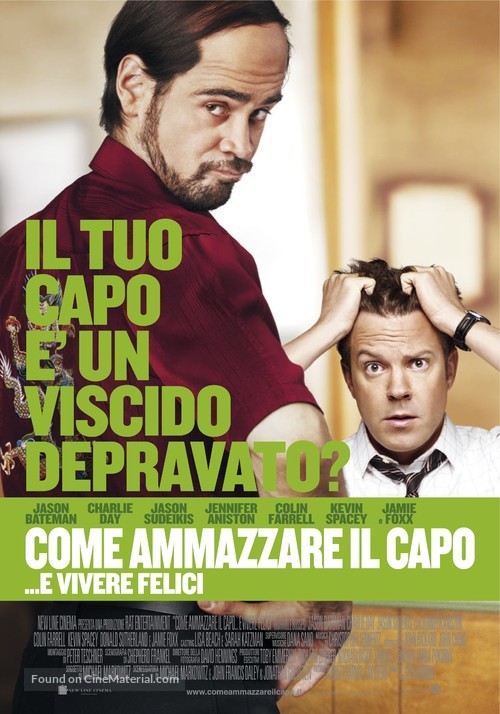 Horrible Bosses - Italian Movie Poster