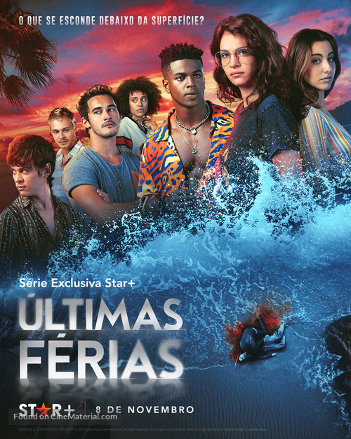 &quot;&Uacute;ltimas F&eacute;rias&quot; - Brazilian Movie Poster