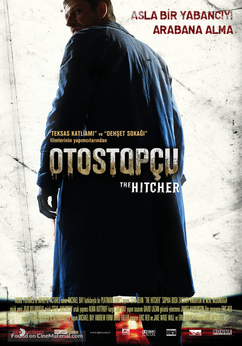 The Hitcher - Turkish Movie Poster