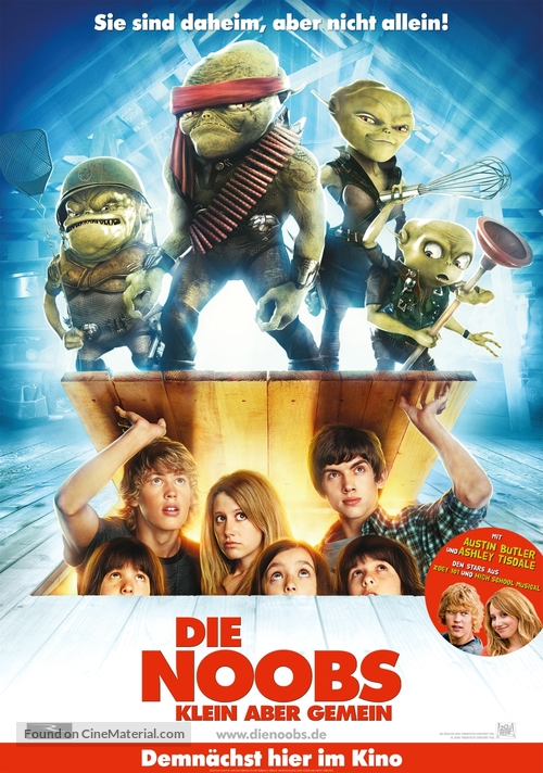 Aliens in the Attic - German Movie Poster