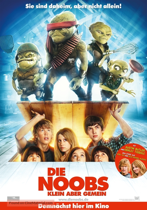 Aliens in the Attic - German Movie Poster