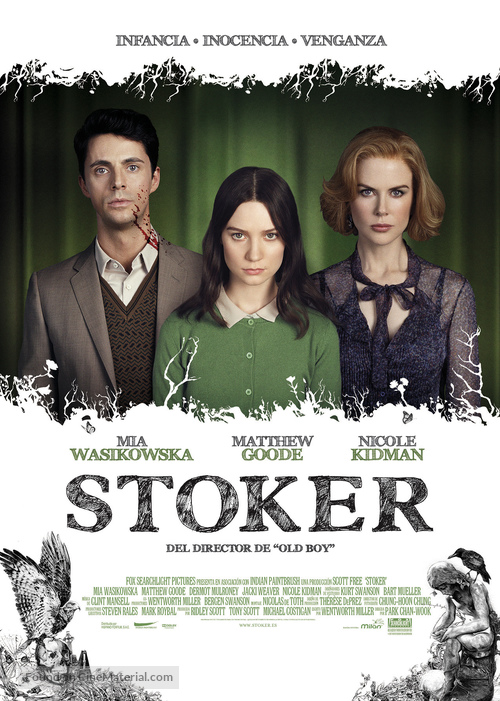 Stoker - Spanish Movie Poster