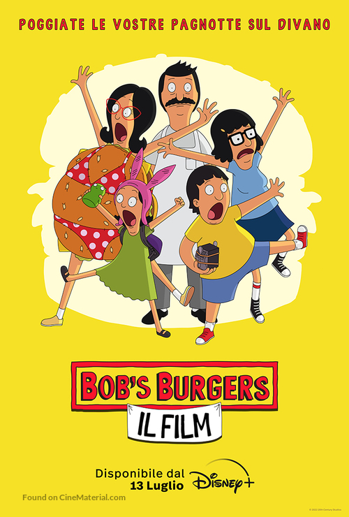 The Bob&#039;s Burgers Movie - Italian Movie Poster