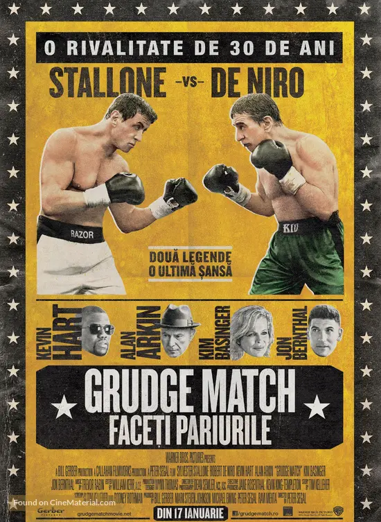 Grudge Match - Romanian Movie Poster