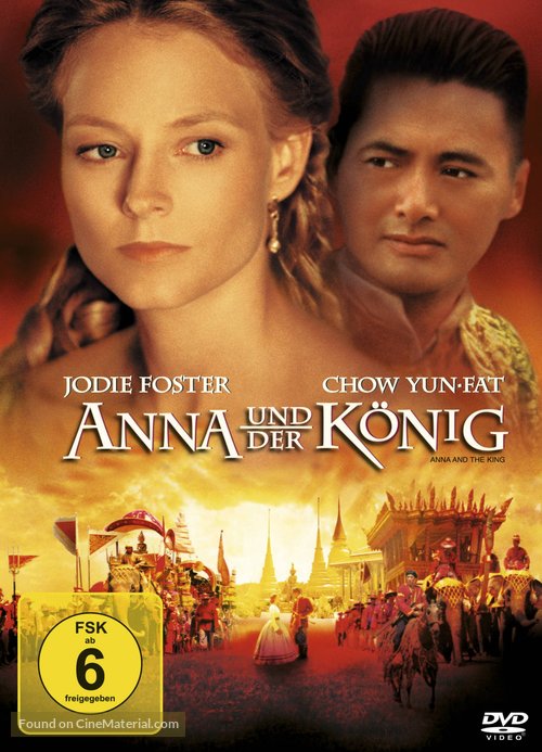 Anna And The King - German DVD movie cover