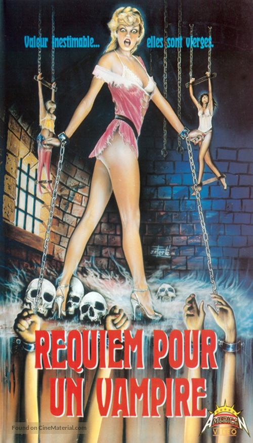 Vierges et vampires - French VHS movie cover
