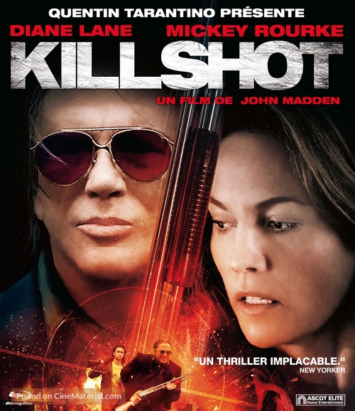 Killshot - Swiss Blu-Ray movie cover