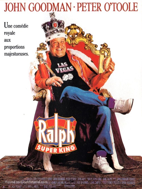 King Ralph - French Movie Poster