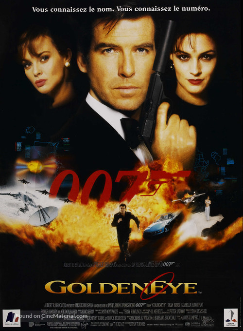 GoldenEye - French Movie Poster