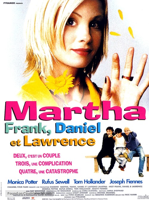 Martha, Meet Frank, Daniel and Laurence - French Movie Poster