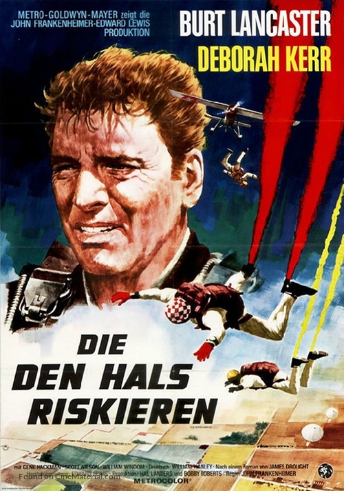 The Gypsy Moths - German Movie Poster