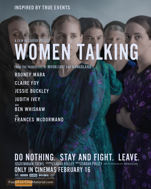 Women Talking - Australian Movie Poster