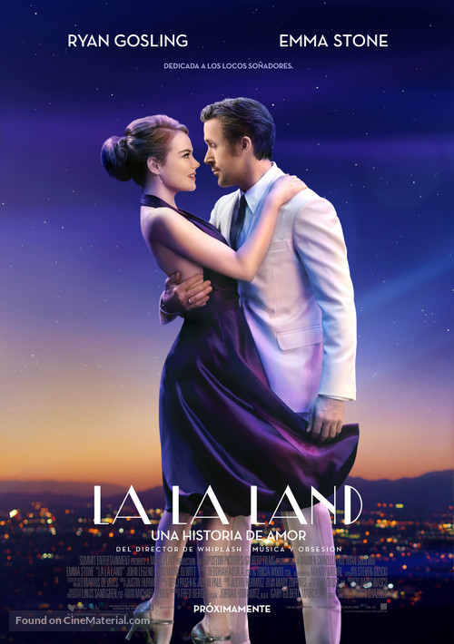 La La Land - Mexican Movie Poster