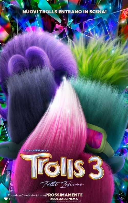 Trolls Band Together - Italian Movie Poster