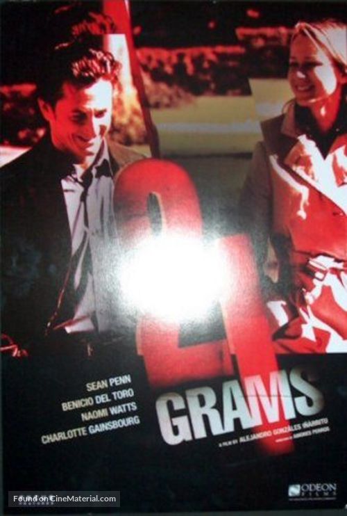 21 Grams - DVD movie cover