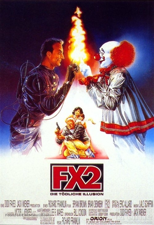 F/X2 - German Movie Poster