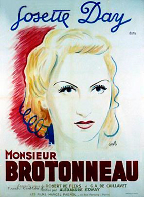 Monsieur Brotonneau - French Movie Poster