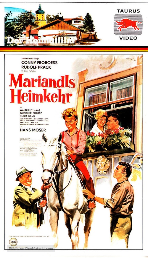 Mariandls Heimkehr - German VHS movie cover