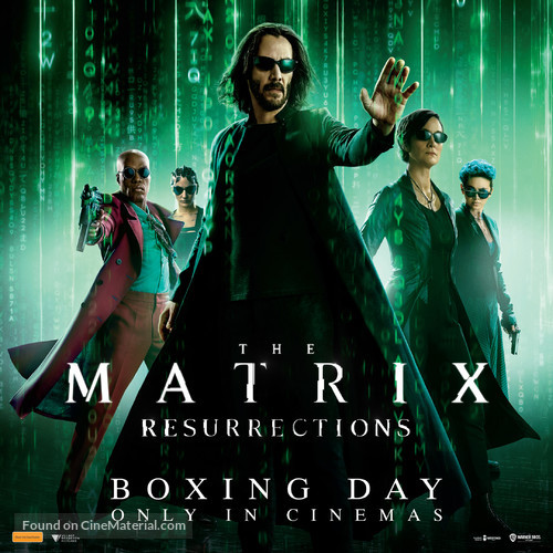 The Matrix Resurrections - Australian Movie Poster