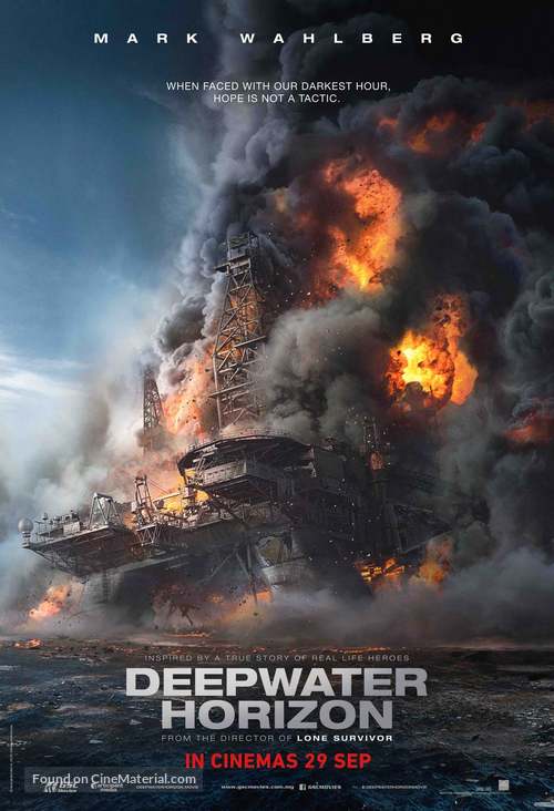 Deepwater Horizon - Malaysian Movie Poster